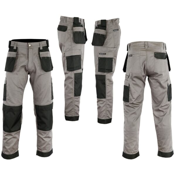 NS WORKING TROUSER GREY ( GREY/Black )