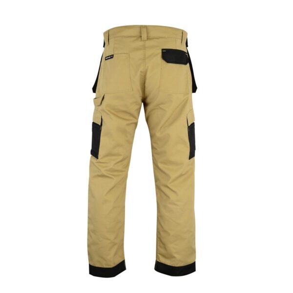 NS WORKING TROUSER BROWN (BROWN/BLACK) - Image 3